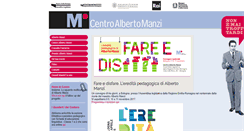 Desktop Screenshot of centroalbertomanzi.it